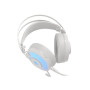 Genesis Gaming Headset Neon 600 Built-in microphone, White, Wired, Headband/On-Ear