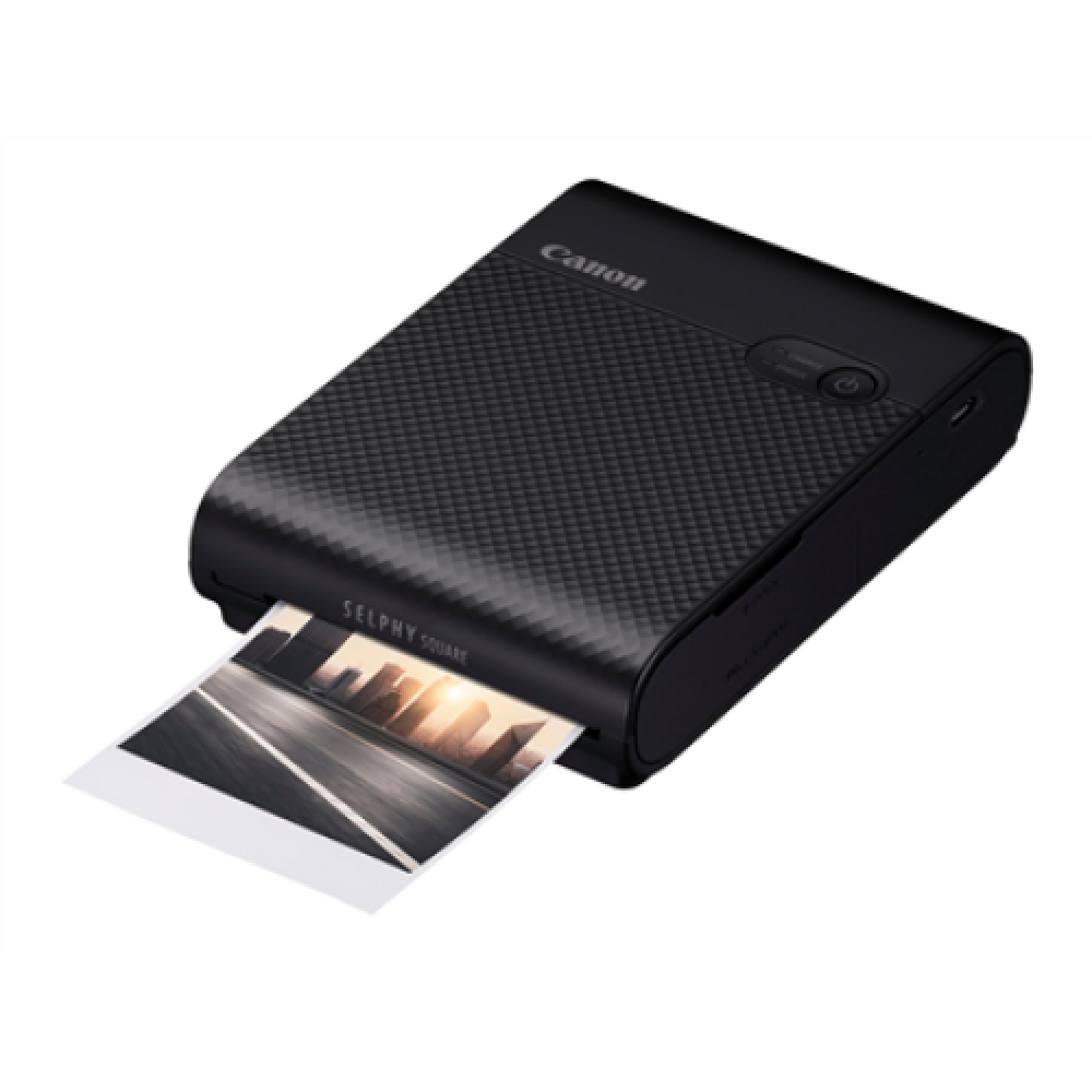 Selphy SQUARE QX10 , Colour , Thermal , Photo Printer , Wi-Fi , Maximum ISO A-series paper size Other , Black