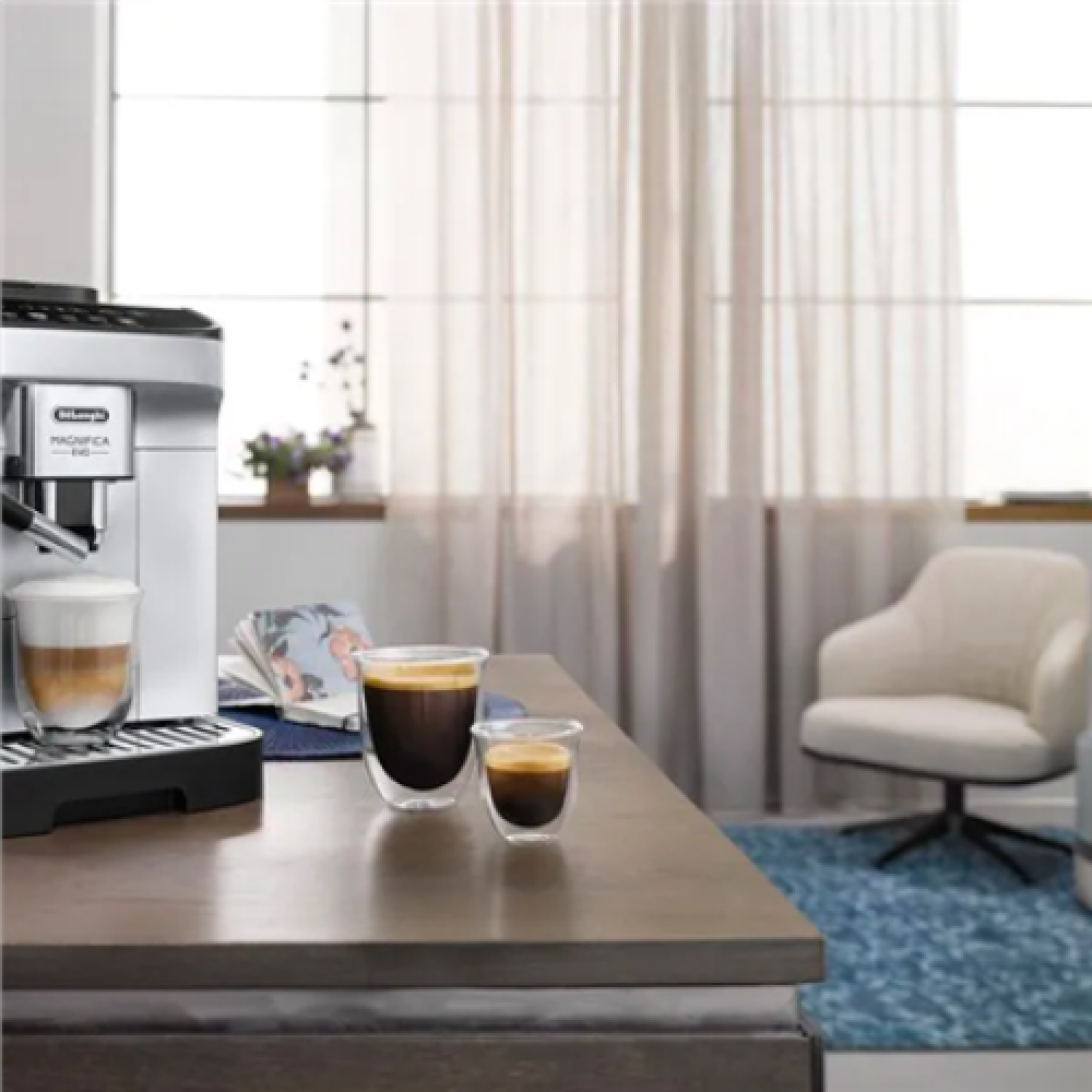 Delonghi , Automatic Coffee Maker , ECAM290.61.SB Magnifica Evo , Pump pressure 15 bar , Built-in milk frother , Automatic , 1450 W , Silver