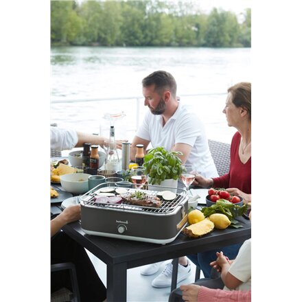 Barbecook Electric Grill E-Carlo , BC-ELE-1003 , Table , 2500 W , Midnight Grey