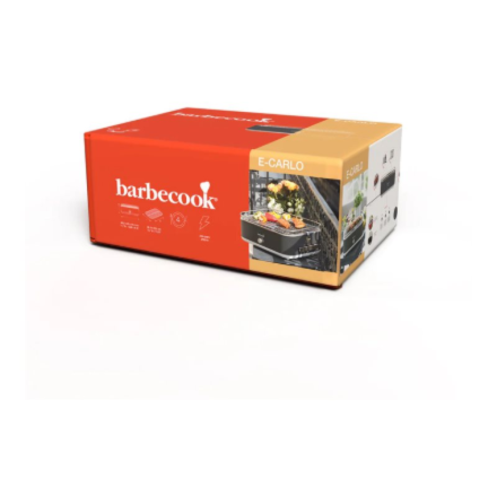Barbecook Electric Grill E-Carlo , BC-ELE-1003 , Table , 2500 W , Midnight Grey