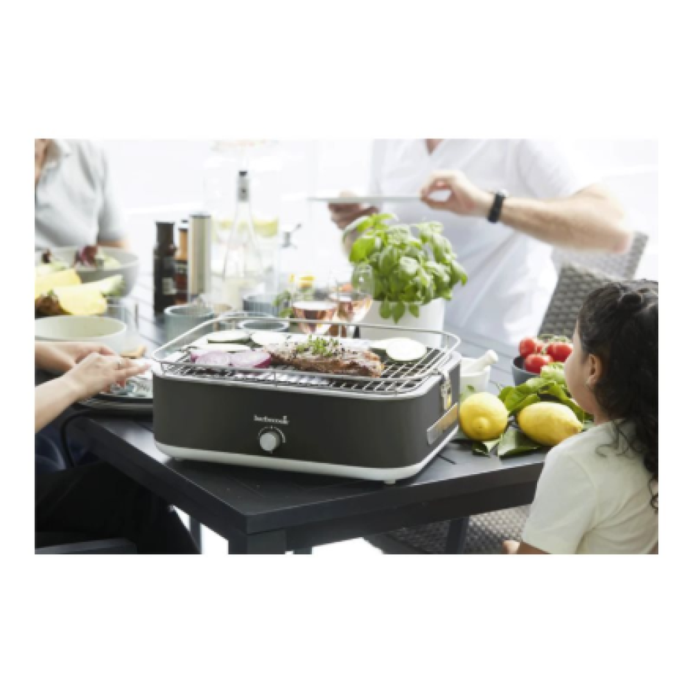 Barbecook Electric Grill E-Carlo , BC-ELE-1003 , Table , 2500 W , Midnight Grey