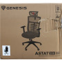 SALE OUT. , Ergonomic Chair Astat 200 Base material Nylon; Castors material: Nylon with CareGlide coating , Black , DAMAGED PACKAGING , 24 month(s)