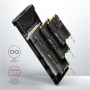 AXAGON External USB-C 10Gbps metal box for M.2 NVMe SSD disks , EEM2-UB2