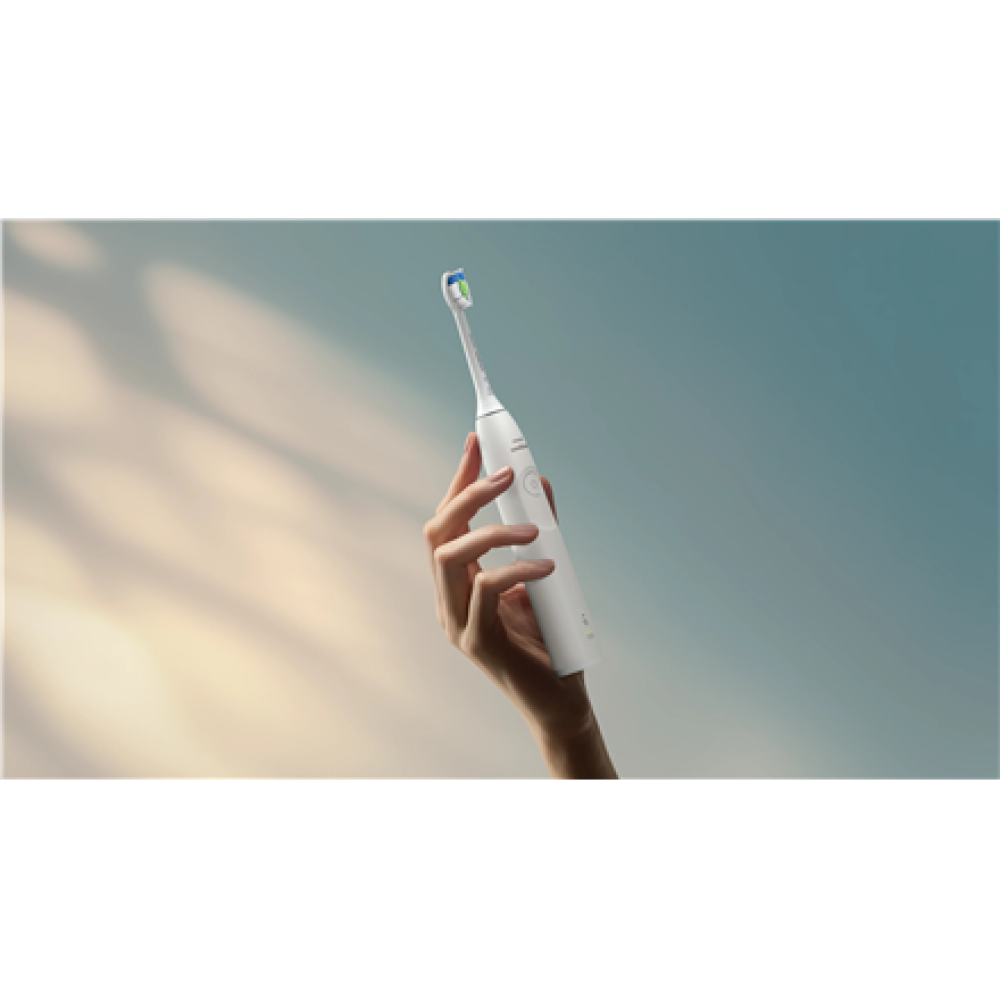 Philips Electric Toothbrush, Duo pack , HX7109/01 Sonicare Series 5300 , Rechargeable , For adults , Number of brush heads included 2 , Number of teeth brushing modes 1 , White/Black
