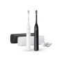 Philips Electric Toothbrush, Duo pack , HX7109/01 Sonicare Series 5300 , Rechargeable , For adults , Number of brush heads included 2 , Number of teeth brushing modes 1 , White/Black