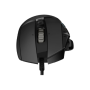 Logitech Gaming Mouse , G502 , Wired , Black