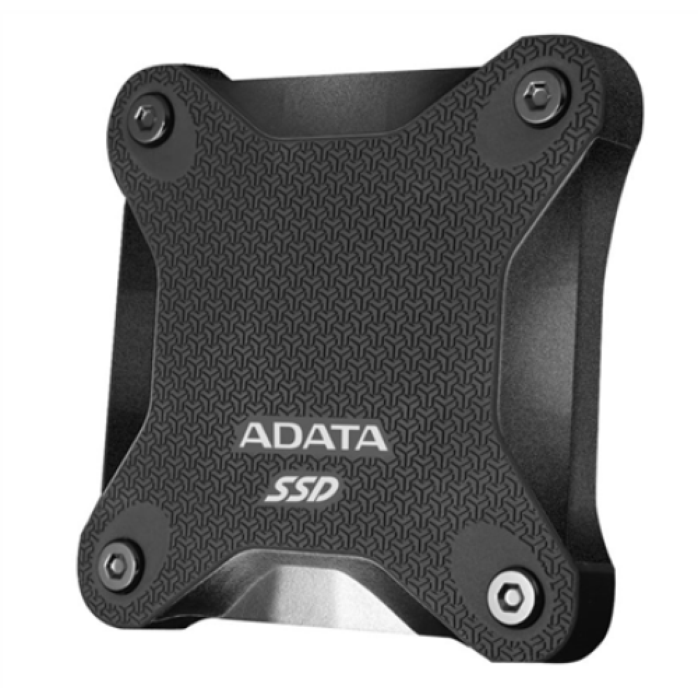 ADATA External SSD SD600Q 480 GB USB 3.1 Black Backward compatible with USB 3.1/USB 2.0. Read/write speed up to 440/430 MB/s.