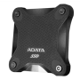 ADATA External SSD SD600Q 480 GB USB 3.1 Black Backward compatible with USB 3.1/USB 2.0. Read/write speed up to 440/430 MB/s.