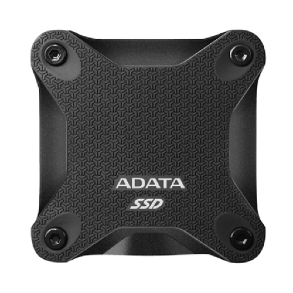 ADATA External SSD SD600Q 480 GB USB 3.1 Black Backward compatible with USB 3.1/USB 2.0. Read/write speed up to 440/430 MB/s.