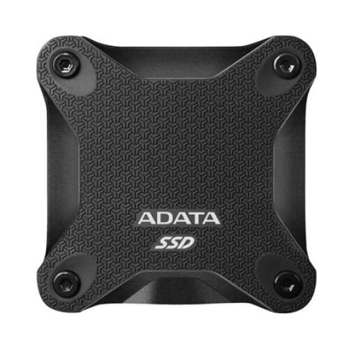 ADATA External SSD SD600Q 480 GB USB 3.1 Black Backward compatible with USB 3.1/USB 2.0. Read/write speed up to 440/430 MB/s.