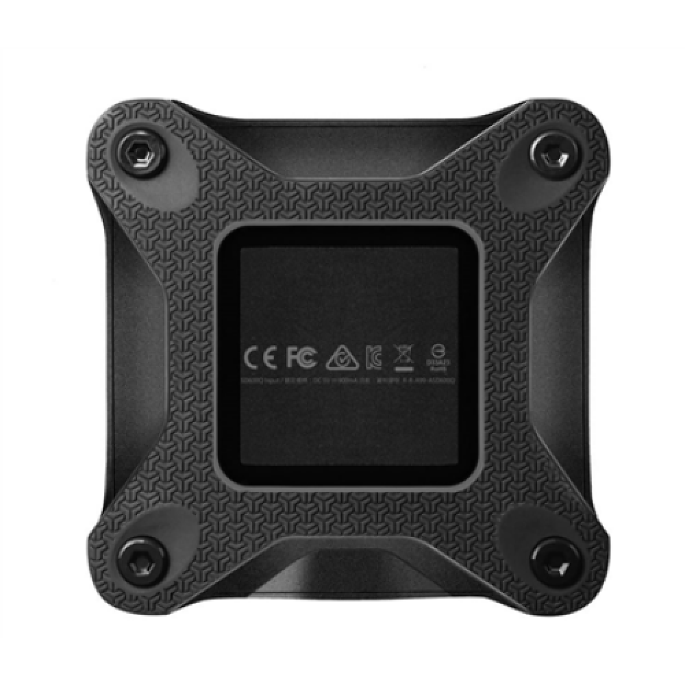 ADATA External SSD SD600Q 480 GB USB 3.1 Black Backward compatible with USB 3.1/USB 2.0. Read/write speed up to 440/430 MB/s.
