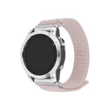 Fixed , Sporty Strap for Garmin QuickFit 22mm , 160-210 mm , Rose gold , Nylon