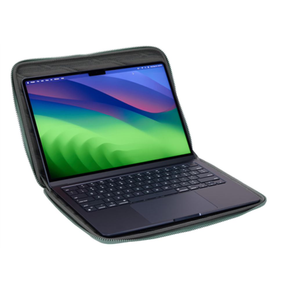 Thule Gauntlet , Fits up to size 14 , MacBook Sleeve , Hazy green