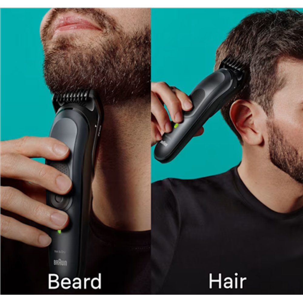 Braun , 17-in-1 Multi-grooming Style Kit , MGK7491 , Cordless , Number of length steps 13 , Grey