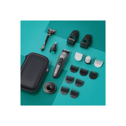 Braun , 17-in-1 Multi-grooming Style Kit , MGK7491 , Cordless , Number of length steps 13 , Grey