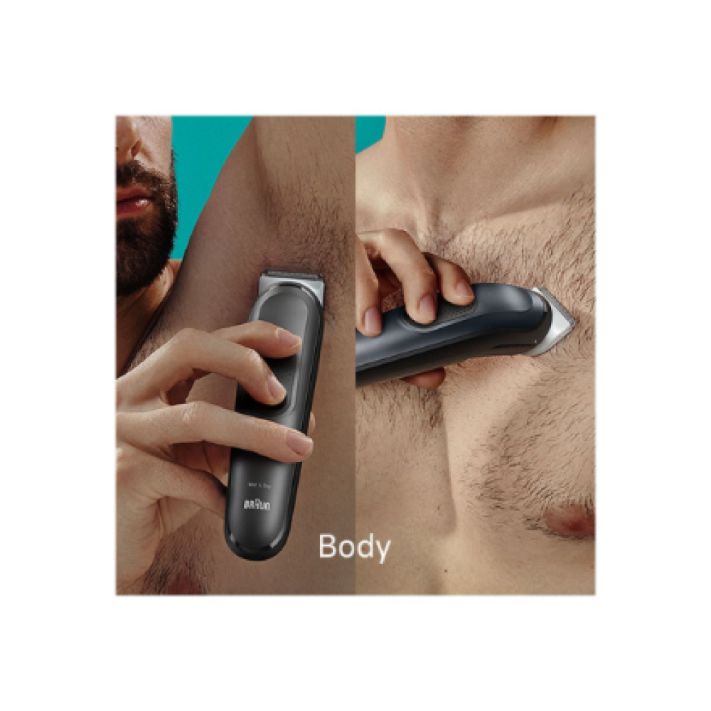 Braun , 17-in-1 Multi-grooming Style Kit , MGK7491 , Cordless , Number of length steps 13 , Grey