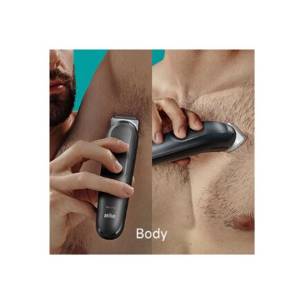 Braun , 17-in-1 Multi-grooming Style Kit , MGK7491 , Cordless , Number of length steps 13 , Grey