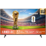 Hisense 4K TV , 75A6Q , 75 , Smart TV , VIDAA Smart OS , UHD , Black