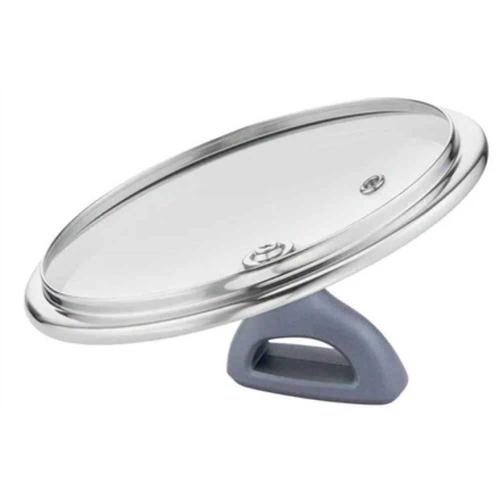 TEFAL Wok Pan , G7309955 Daily Cook , Wok , Diameter 28 cm , Suitable for induction hob , Lid included , Fixed handle , Grey
