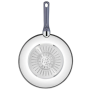 TEFAL Wok Pan , G7309955 Daily Cook , Wok , Diameter 28 cm , Suitable for induction hob , Lid included , Fixed handle , Grey
