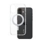 CARE Feature Case , Back cover , Apple , iPhone 16 , Recycled plastic , Silver , Kickstand & MagSafe