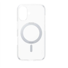 CARE Feature Case , Back cover , Apple , iPhone 16 , Recycled plastic , Silver , Kickstand & MagSafe