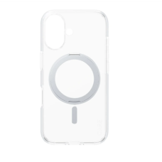 CARE Feature Case , Back cover , Apple , iPhone 16 , Recycled plastic , Silver , Kickstand & MagSafe