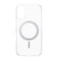 CARE Feature Case , Back cover , Apple , iPhone 16 , Recycled plastic , Silver , Kickstand & MagSafe