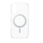 CARE Feature Case , Back cover , Apple , iPhone 16 , Recycled plastic , Silver , Kickstand & MagSafe