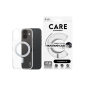 CARE Feature Case , Back cover , Apple , iPhone 16 , Recycled plastic , Silver , Kickstand & MagSafe