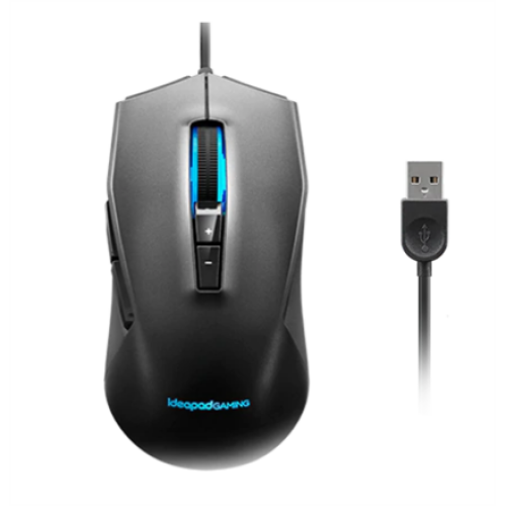 Lenovo , IdeaPad Gaming M100 RGB , Gaming Mouse , Wired via USB 2.0 , Black , Yes , 1 year(s)