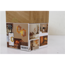 SALE OUT. Nanoleaf Elements Wood Look Hexagons Starter Kit (13 panels) , Cool White + Warm White , DAMAGED PACKAGING SALE OUT. Nanoleaf Elements Wood Look Hexagons Starter Kit (13 panels) , Cool White + Warm White , DAMAGED PACKAGING