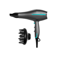 Cecotec Hair dryer , IoniCare 5300 Maxi Aura Black , 2200 W , Number of temperature settings 3 , Ionic function , Black/Grey , Diffuser nozzle Cecotec Hair dryer , IoniCare 5300 Maxi Aura Black , 2200 W , Number of temperature settings 3 , Ionic function , Black/Grey , Diffuser nozzle
