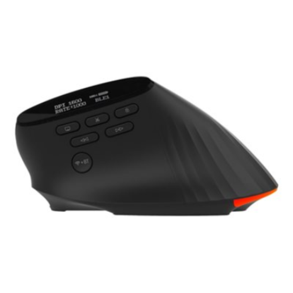 Acer Smart Fit Vertical Mouse, Retail pack , Wireless , Bluetooth , Black