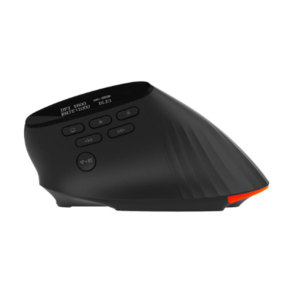 Acer Smart Fit Vertical Mouse, Retail pack , Wireless , Bluetooth , Black