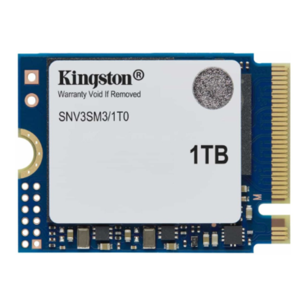 Kingston SSD , NV3 , 1000 GB , SSD form factor M.2 2230 , Solid-state drive interface PCIe 4.0 x4 NVMe , Read speed 6000 MB/s , Write speed 4000 MB/s