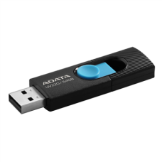 ADATA , USB Flash Drive , UV220 , 64 GB , USB Type-A , Black/Blue