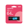 ADATA , USB Flash Drive , UV220 , 64 GB , USB Type-A , Black/Blue