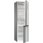 Gorenje , Refrigerator , NRK6202AXL4 , Energy efficiency class E , Free standing , Combi , Height 200 cm , No Frost system , Fridge net capacity 235 L , Freezer net capacity 96 L , Display , 38 dB , Stainless steel