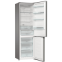 Gorenje , Refrigerator , NRK6202AXL4 , Energy efficiency class E , Free standing , Combi , Height 200 cm , No Frost system , Fridge net capacity 235 L , Freezer net capacity 96 L , Display , 38 dB , Stainless steel