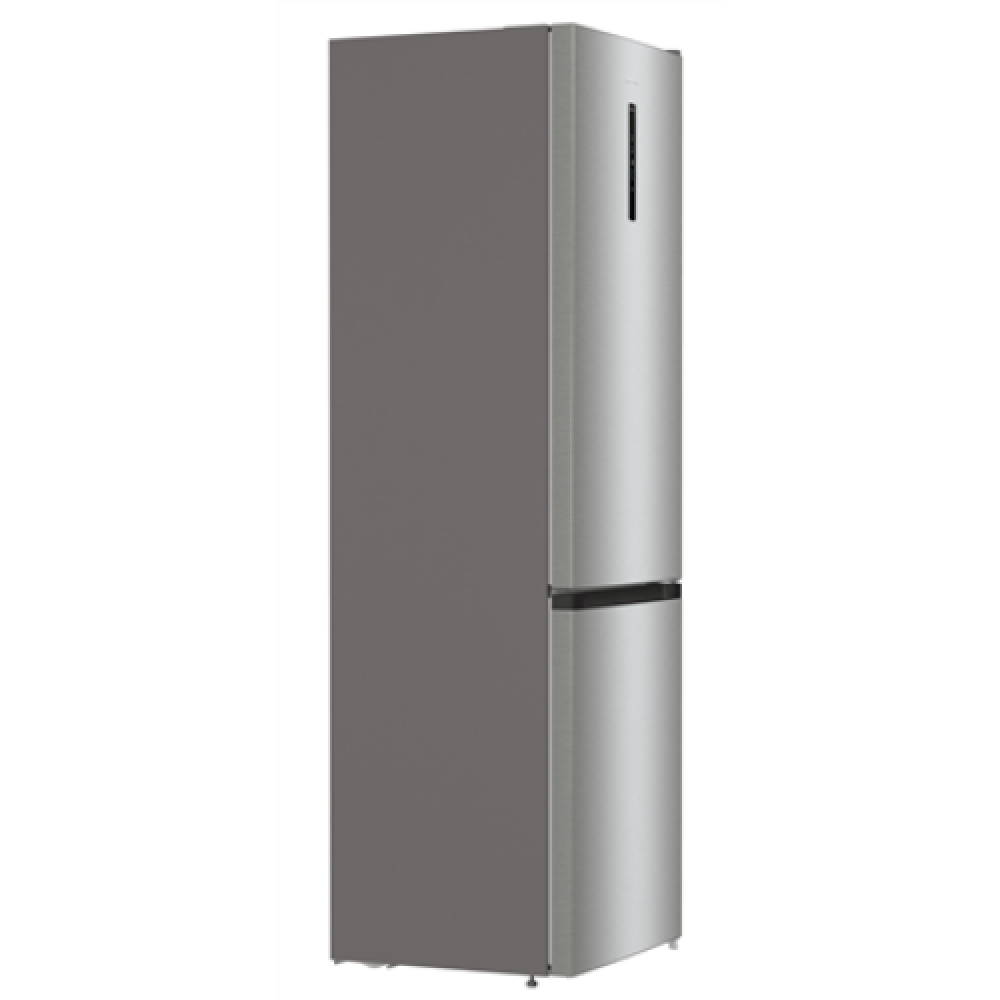 Gorenje , Refrigerator , NRK6202AXL4 , Energy efficiency class E , Free standing , Combi , Height 200 cm , No Frost system , Fridge net capacity 235 L , Freezer net capacity 96 L , Display , 38 dB , Stainless steel