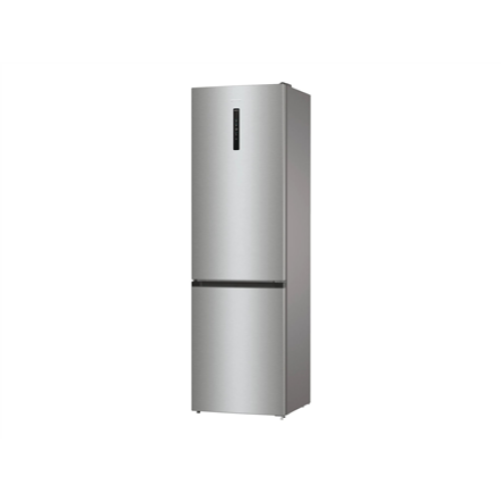 Gorenje , Refrigerator , NRK6202AXL4 , Energy efficiency class E , Free standing , Combi , Height 200 cm , No Frost system , Fridge net capacity 235 L , Freezer net capacity 96 L , Display , 38 dB , Stainless steel