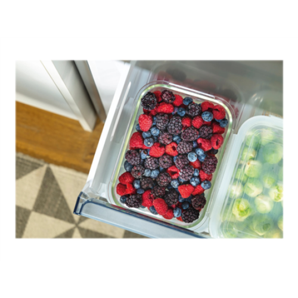 Gorenje , Refrigerator , NRK6202AXL4 , Energy efficiency class E , Free standing , Combi , Height 200 cm , No Frost system , Fridge net capacity 235 L , Freezer net capacity 96 L , Display , 38 dB , Stainless steel