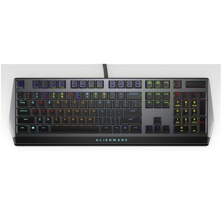 Dell , Alienware Gaming Keyboard , AW510K , Mechanical Gaming Keyboard , Wired , RGB LED light , EN