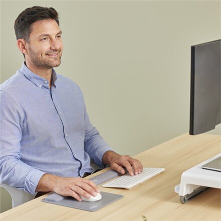 Fellowes , Breyta Compact Keyboard (TKL) Wrist Rest , Grey