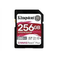 Kingston , Canvas React Plus , 256 GB , SD , Flash memory class 10 Kingston , Canvas React Plus , 256 GB , SD , Flash memory class 10
