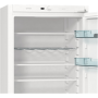 Gorenje Refrigerator , NRKI418EE1 , Energy efficiency class E , Built-in , Combi , Height 177.2 cm , No Frost system , Fridge net capacity 180 L , Freezer net capacity 68 L , Display , 39 dB , White