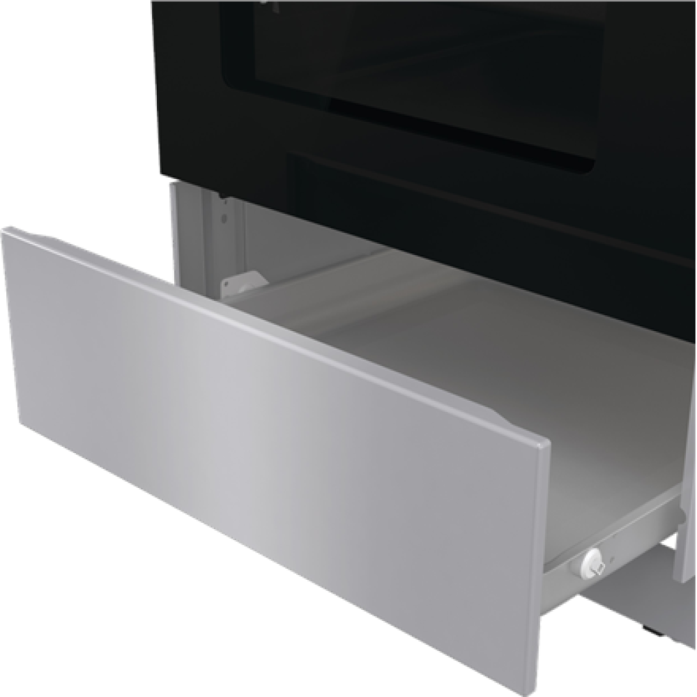 Gorenje Cooker , GK5C42SF , Hob type Gas , Oven type Electric , Grey , Width 50 cm , Depth 59.4 cm , 70 L