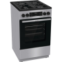 Gorenje Cooker , GK5C42SF , Hob type Gas , Oven type Electric , Grey , Width 50 cm , Depth 59.4 cm , 70 L